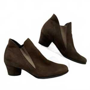 Arche Brown Suede Ankle Booties | Women’s EU 38